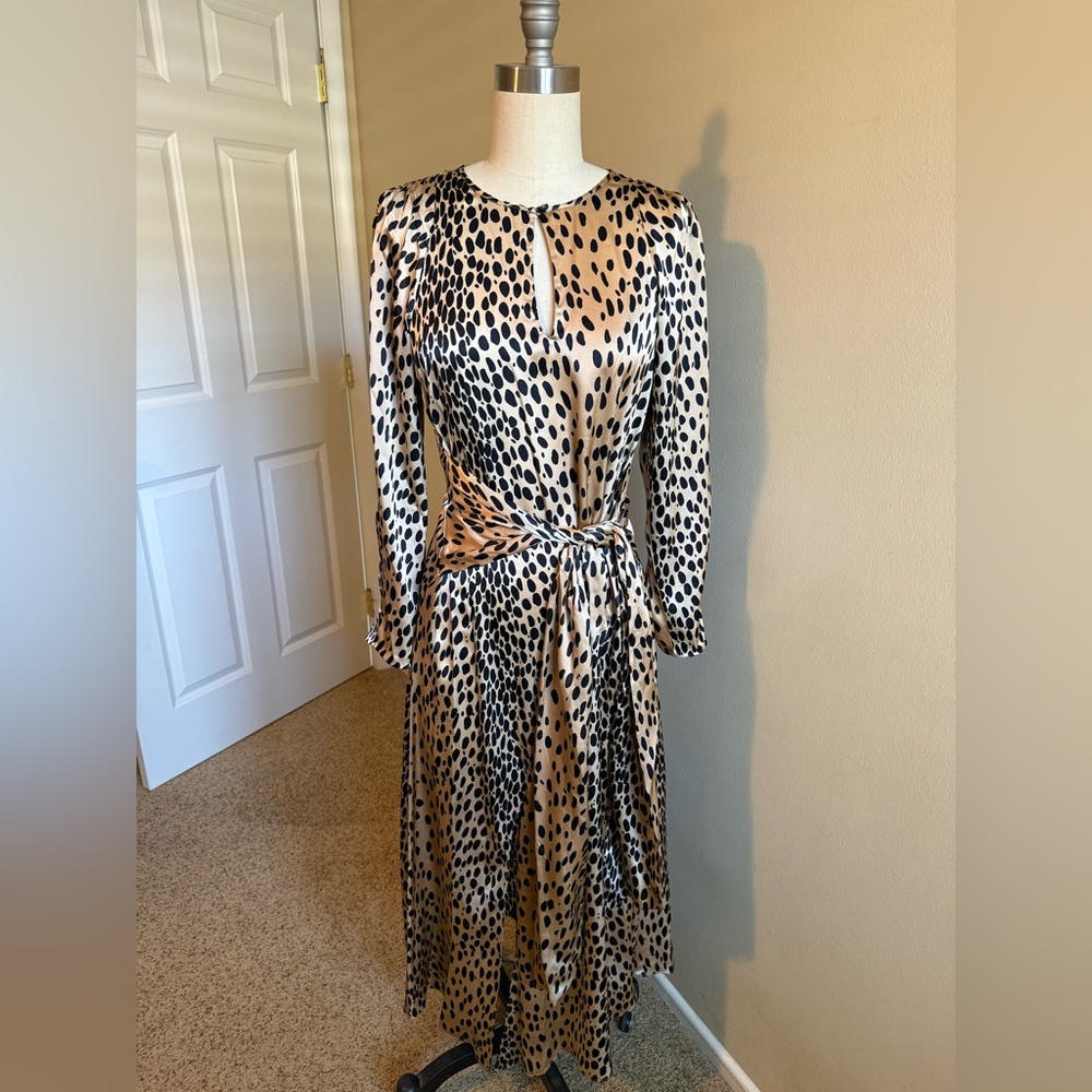 Rebecca Taylor Animal Print Dress